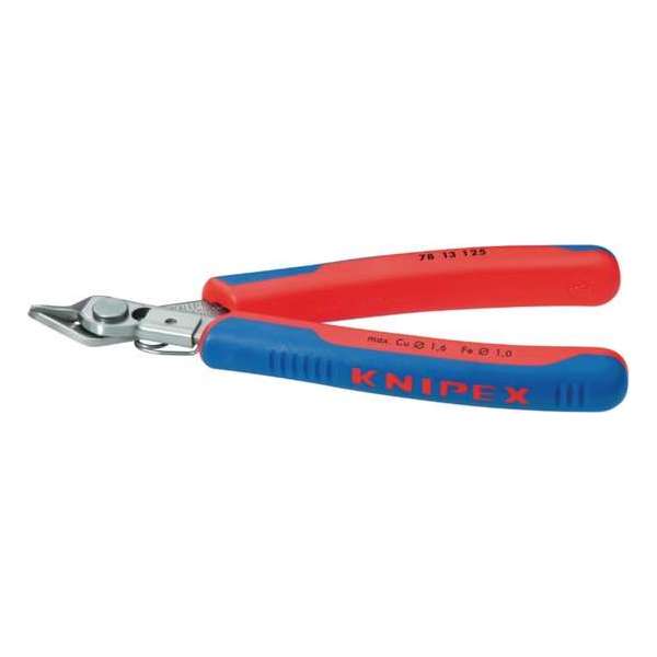 Knipex Super-Knips 78 13 125 Elektronica en fijnmechanica Printtang Zonder facet 125 mm Knipex Super-Knips 78 13 125 Elektronica en fijnmechanica Printtang Zonder facet 125 mm