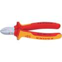 Knipex 70 06 125 VDE Zijkniptang Met facet 125 mm