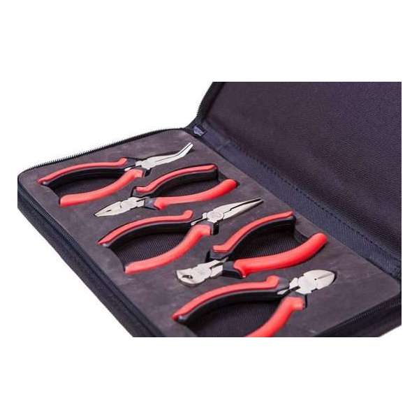 BSG tangenset mini precisie - Set - 5 stuks - BGS463 BSG tangenset mini precisie - Set - 5 stuks - BGS463