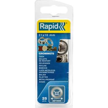 Grommets - 21x10mm, 25 pcs