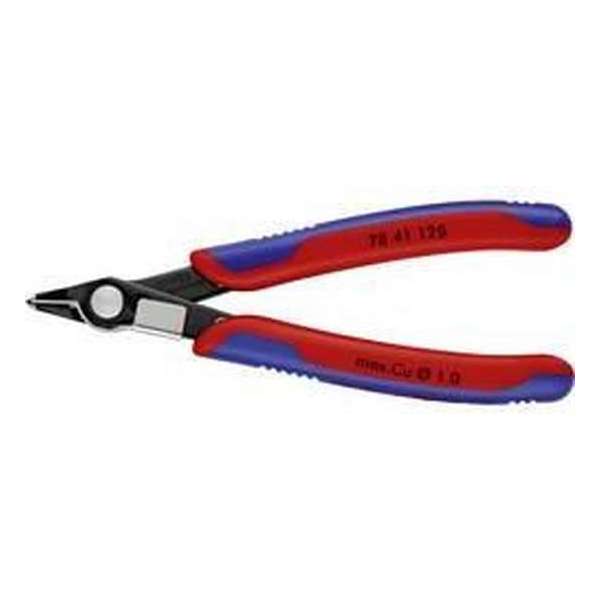 Knipex Super-Knips 78 41 125 Elektronica en fijnmechanica Printtang Zonder facet 125 mm Knipex Super-Knips 78 41 125 Elektronica en fijnmechanica Printtang Zonder facet 125 mm