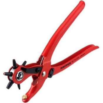 Knipex revolverponstang - 220 mm - met poedercoating - 90 70 220