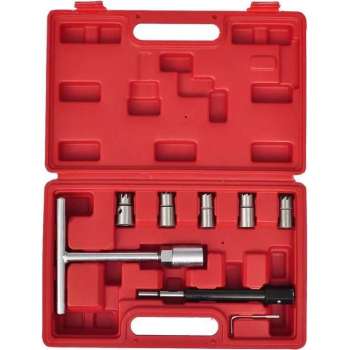 vidaXL - Holpijptang Diesel verstuiver onderhoudsset 7-delig 210111