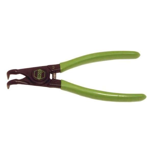 Reca Borgringtang gebogen 90 graden J11 - 10-25 mm - geïsoleerd , voor binnenringen Reca Borgringtang gebogen 90 graden J11 - 10-25 mm - geïsoleerd , voor binnenringen