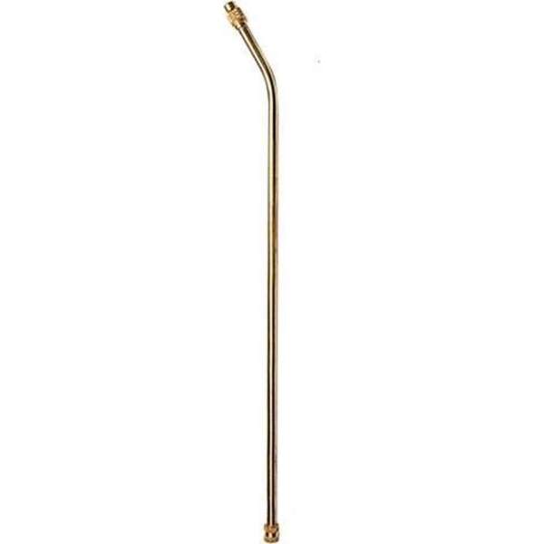 Spuitlans, gebogen 50 cm - messing - vrac Spuitlans, gebogen 50 cm - messing - vrac