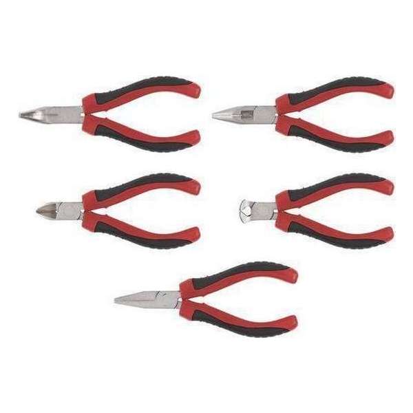 Kreator KRT613006 mini tangen set - 5 delig Kreator KRT613006 mini tangen set - 5 delig