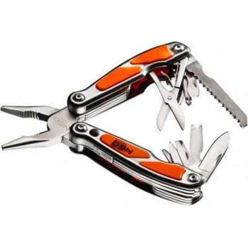 Multitool Aluminium 12-in-1 met ingebouwde LED lamp