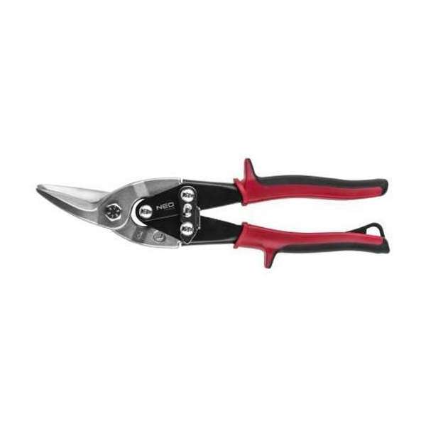 Neo Tools Blikschaar 250mm, Links, 60-62hrc, Gepatenteerd, Din 6438 Neo Tools Blikschaar 250mm, Links, 60-62hrc, Gepatenteerd, Din 6438
