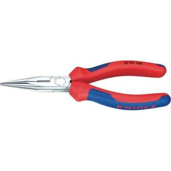 Knipex Radiotang recht inclusief zijsnijder 160mm type 2505-160