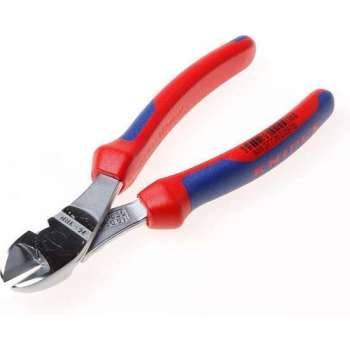 Knipex Kracht-Zijsnijtang verchroomd comfort 180mm