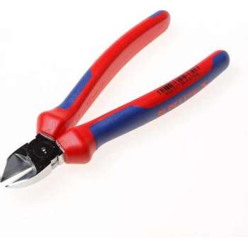 Knipex Zijsnijtang verchroomd comfort 180mm