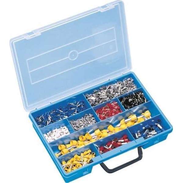 Adereindhulzen-assortiment 3.251-delig Adereindhulzen-assortiment 3.251-delig