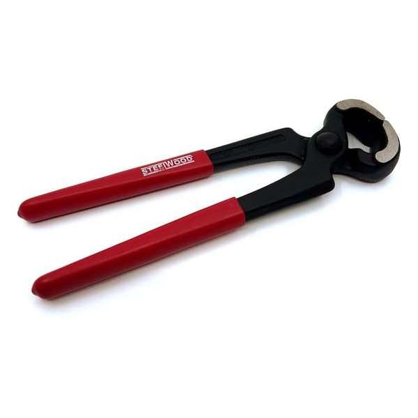 Steelwood Nijptang - 180 mm - Zwart - Geslepen kop - PVC handgreep Steelwood Nijptang - 180 mm - Zwart - Geslepen kop - PVC handgreep