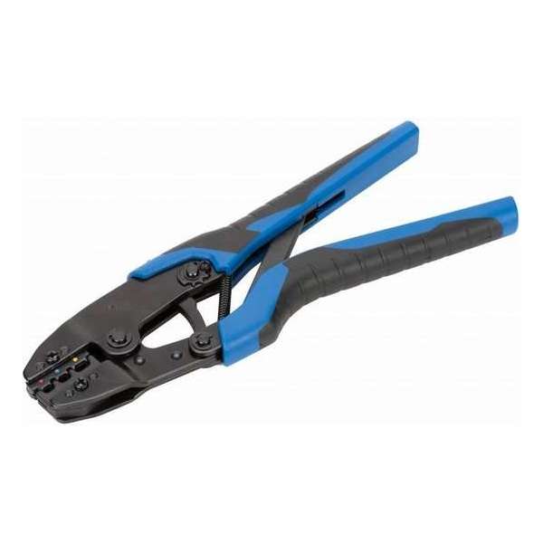 Quparts professionele krimptang voor geïsoleerde kabelschoentjes 0.5 - 6.0 mm² Quparts professionele krimptang voor geïsoleerde kabelschoentjes 0.5 - 6.0 mm²