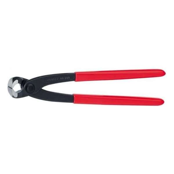Knipex Moniertang 9901 220mm Rode Greep Knipex Moniertang 9901 220mm Rode Greep