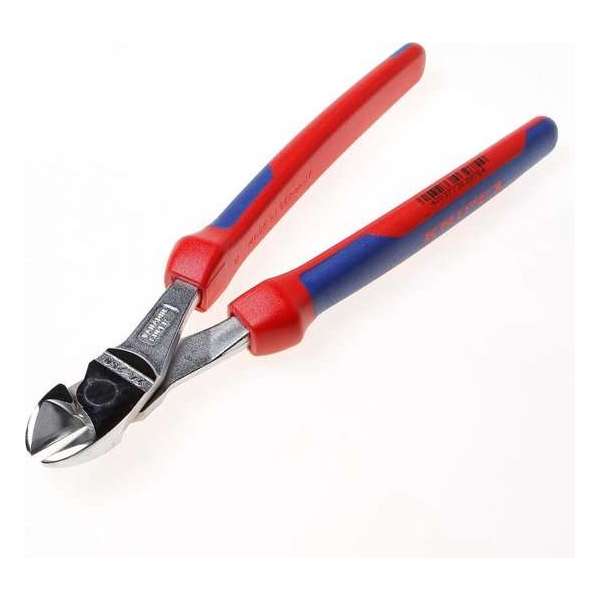 Knipex Kracht-Zijsnijtang verchroomd comfort 250mm Knipex Kracht-Zijsnijtang verchroomd comfort 250mm
