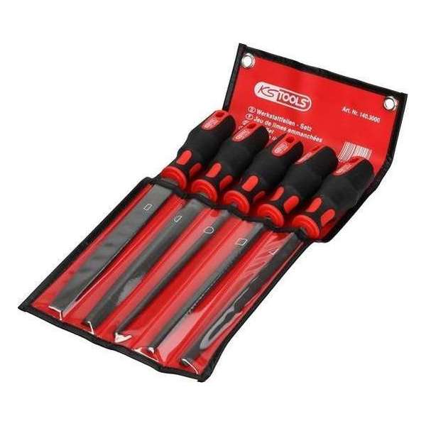 KS Tools Vijlenset 200 mm 5-delig KS Tools Vijlenset 200 mm 5-delig