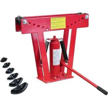 vidaXL - Pijpsnijder hydraulische pijpenbuiger 12-ton met 6 mallen 140210