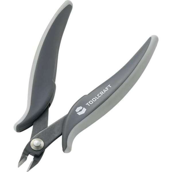 TOOLCRAFT 816744 Elektronica en fijnmechanica Zijkniptang Zonder facet 128 mm TOOLCRAFT 816744 Elektronica en fijnmechanica Zijkniptang Zonder facet 128 mm