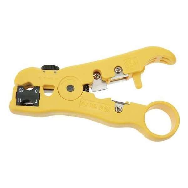 Velleman Stripman Coaxkabel 3,2 - 9 Mm Geel Velleman Stripman Coaxkabel 3,2 - 9 Mm Geel
