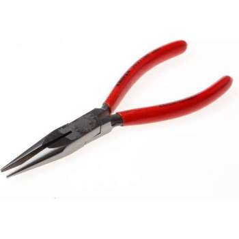 Knipex Langbektang gepolijst halfronde bek 160mm