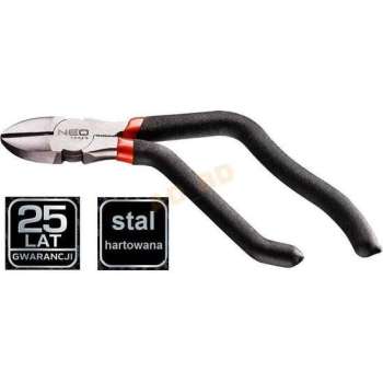 Kniptang Gebogen 185mm - Neo-Tools
