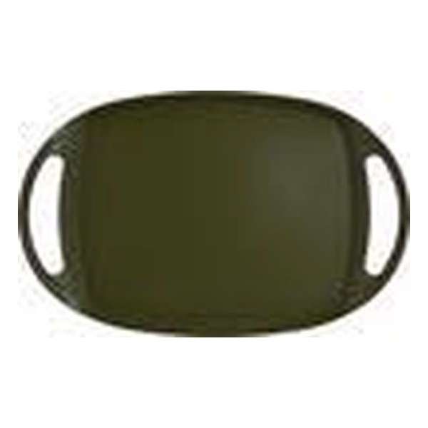 BBQ 36.9x24.6cm gesmede aluminium, APTA-inductie, groene aarde BBQ 36.9x24.6cm gesmede aluminium, APTA-inductie, groene aarde