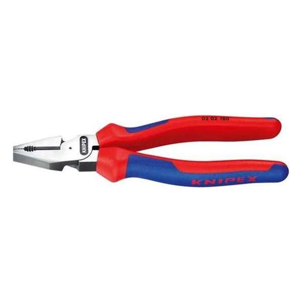 Knipex kracht-combinatietang - 200 mm - kop gepolijst - 02 02 200 Knipex kracht-combinatietang - 200 mm - kop gepolijst - 02 02 200