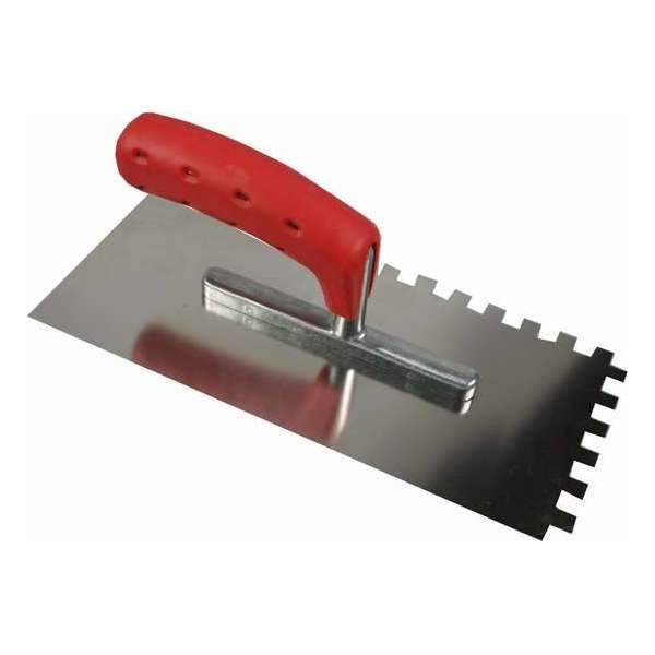 Plakspaan RVS softgrip 12 mm get.280x130 Plakspaan RVS softgrip 12 mm get.280x130