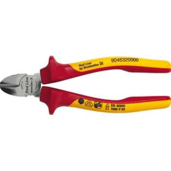 WM zijkniptang SE HD, le 160mm, afwerking verchr, ge\xefsoleerd