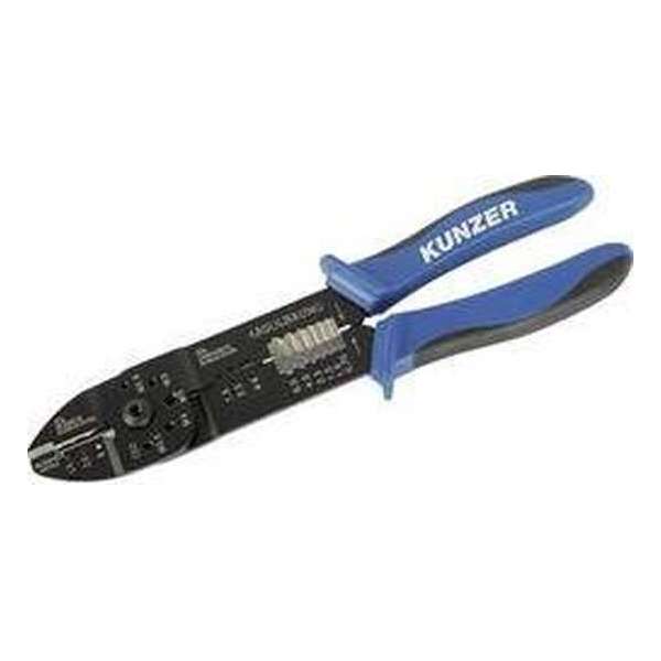 Kunzer 7KSZ01 Krimptang Geïsoleerde kabelschoenen, Ongeïsoleerde kabelschoenen 1.5 tot 6 mm² Kunzer 7KSZ01 Krimptang Geïsoleerde kabelschoenen, Ongeïsoleerde kabelschoenen 1.5 tot 6 mm²