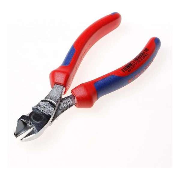 Knipex Kracht-Zijsnijtang verchroomd comfort 160mm Knipex Kracht-Zijsnijtang verchroomd comfort 160mm