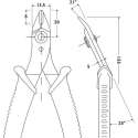 Piergiacomi PG-TR25 Striptang 128 Mm Precisie