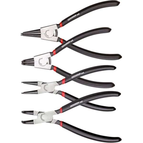 Gedore RED R28002004 4-delige Borgringtangenset Gedore RED R28002004 4-delige Borgringtangenset