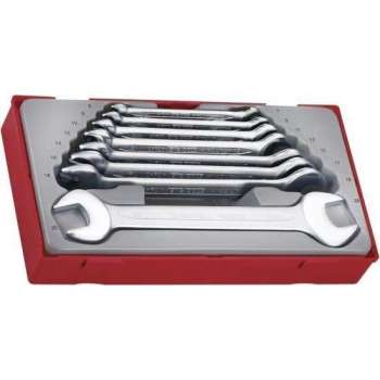 TengTools steeksleutelset 6-22mm (8 delig) in tray TT6208
