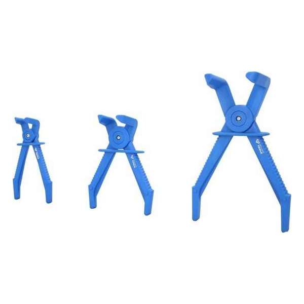 BRILLIANT TOOLS 3-delige Slangknijptangenset 90° BRILLIANT TOOLS 3-delige Slangknijptangenset 90°