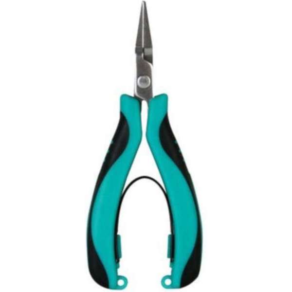 Velleman Platbektang 12 X 6,4 Cm Staal Turquoise/zwart Velleman Platbektang 12 X 6,4 Cm Staal Turquoise/zwart