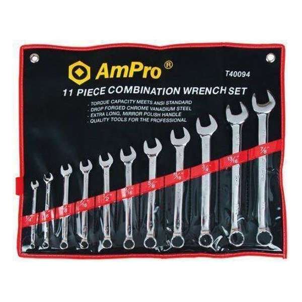 Ampro Steeksleutelset 40T40094 Ampro Steeksleutelset 40T40094