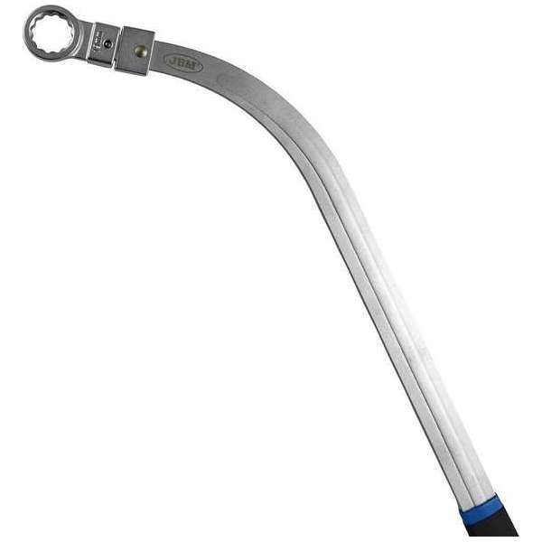 JBM Tools |V-Riem en distributieriem sleutelset met gebogen tang voor lastige plekken | Met verwisselbare kop 12 t/m 19mm JBM Tools |V-Riem en distributieriem sleutelset met gebogen tang voor lastige plekken | Met verwisselbare kop 12 t/m 19mm