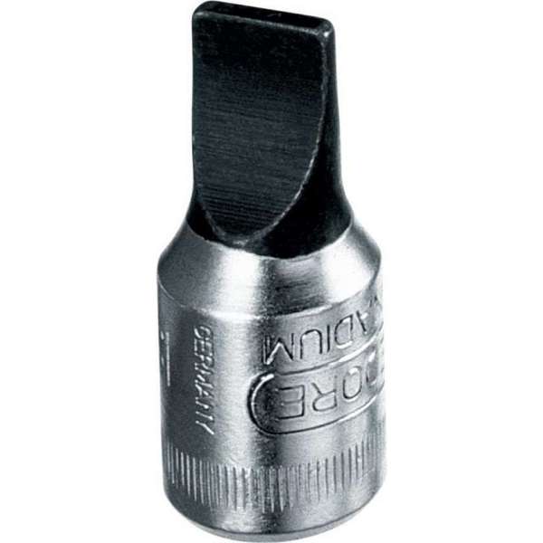 Dop 1/4 zaagsnede 4x0,8 MM Dop 1/4 zaagsnede 4x0,8 MM
