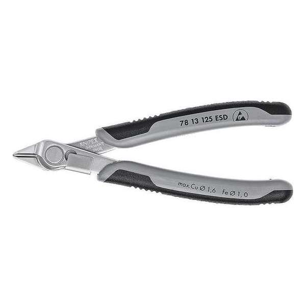 Knipex Super-Knips 78 13 125 ESD ESD Printtang Zonder facet 125 mm Knipex Super-Knips 78 13 125 ESD ESD Printtang Zonder facet 125 mm