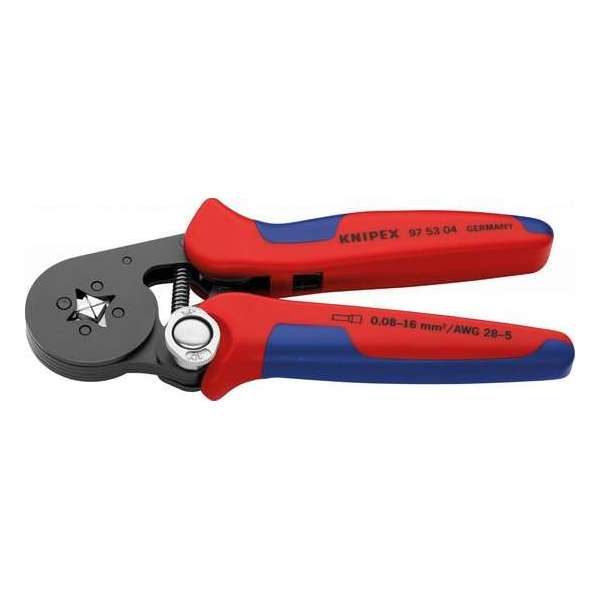 Knipex 975304SB Zelfstellende Krimptang - 180mm Knipex 975304SB Zelfstellende Krimptang - 180mm