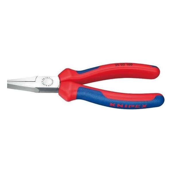 Knipex 20 02 140 Werkplaats Platte tang Recht 140 mm Knipex 20 02 140 Werkplaats Platte tang Recht 140 mm