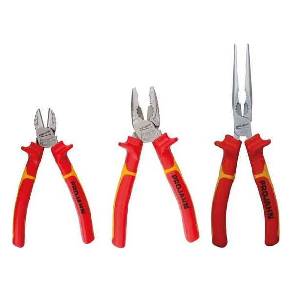 VDE Tangen Set 3 dlg ''PROJAHN'' Made in Germany VDE Tangen Set 3 dlg ''PROJAHN'' Made in Germany
