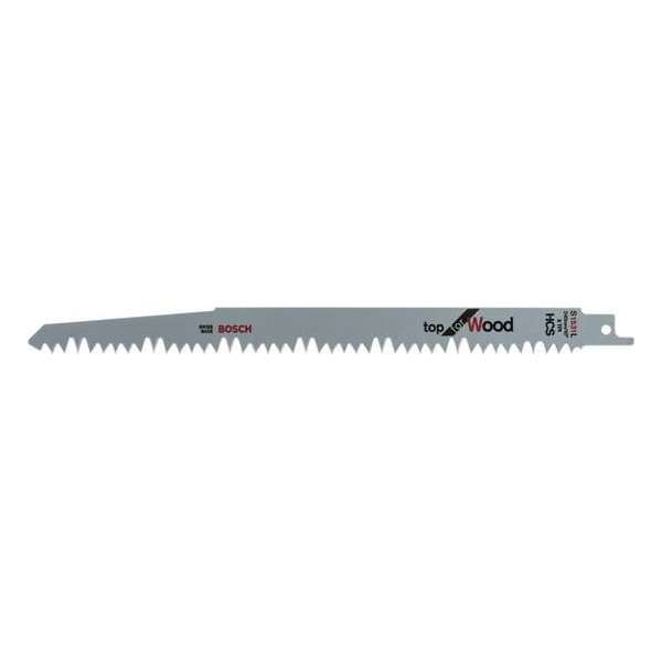 Bosch Reciprozaagblad S 1531 L 190mm grof hout - 5 stuks Bosch Reciprozaagblad S 1531 L 190mm grof hout - 5 stuks