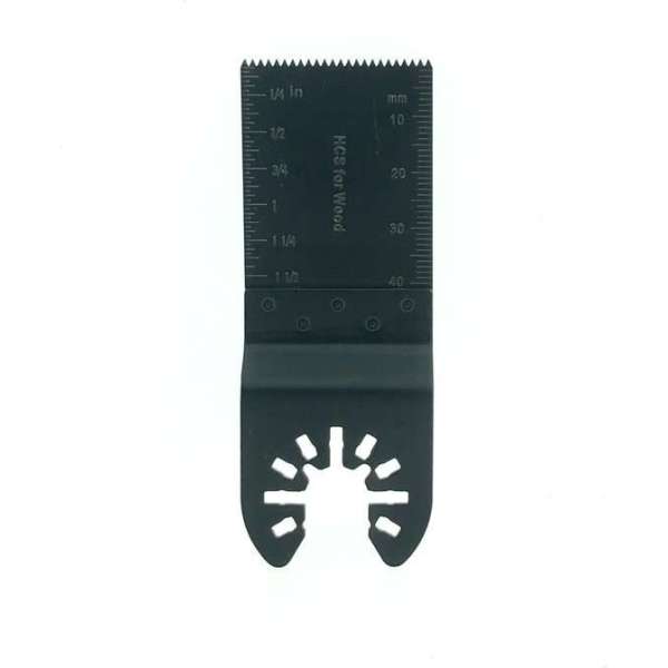 Zaagjes - Hout - Hardhout - Multitool - Universeel - Fijntandig - invalZaagblad - 32x42mm - Zwart - 5 Stuks Zaagjes - Hout - Hardhout - Multitool - Universeel - Fijntandig - invalZaagblad - 32x42mm - Zwart - 5 Stuks