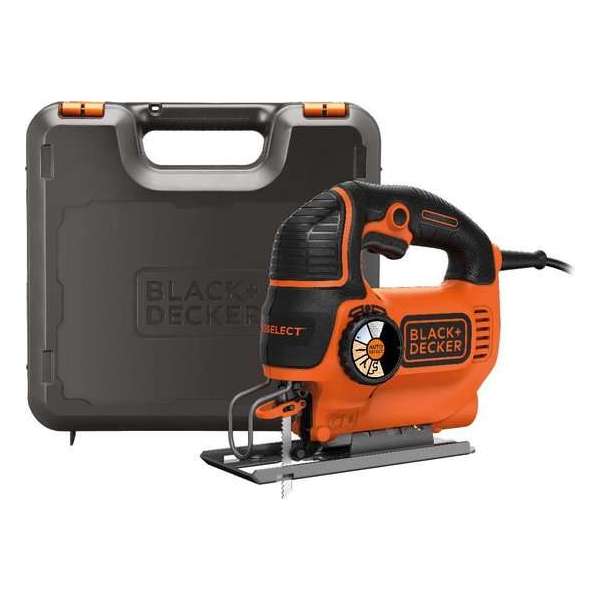 BLACK+DECKER KS801SEK-QS Pendeldecoupeerzaag - 550W - AutoSelect™ BLACK+DECKER KS801SEK-QS Pendeldecoupeerzaag - 550W - AutoSelect™