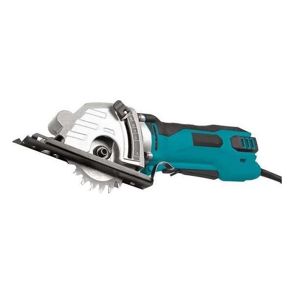 Mini cirkelzaag - 550 Watt - Incl. 3 bladen & koffer Mini cirkelzaag - 550 Watt - Incl. 3 bladen & koffer