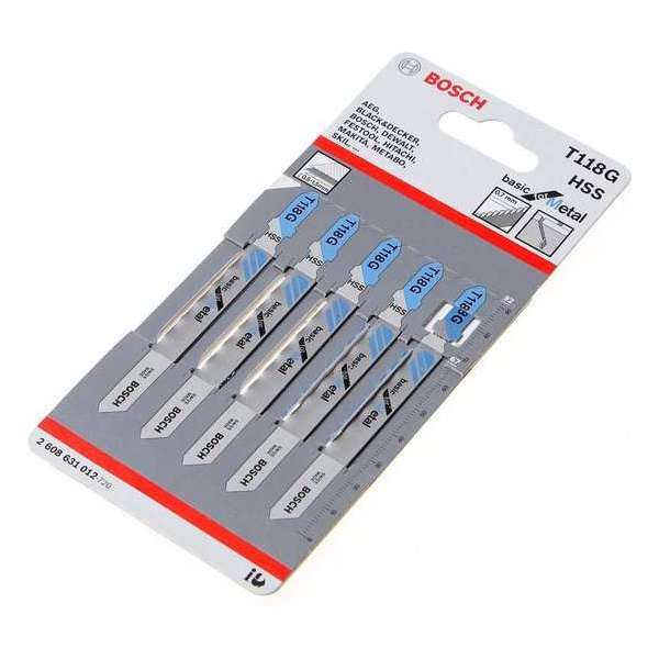Bosch - Decoupeerzaagblad T 118 G Basic for Metal Bosch - Decoupeerzaagblad T 118 G Basic for Metal