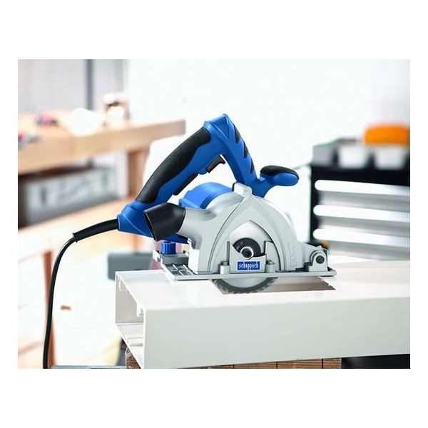 Sheppach invalzaag 1050W | PN-PL305 | 115mm | invalzaag met geleiderail | 990mm